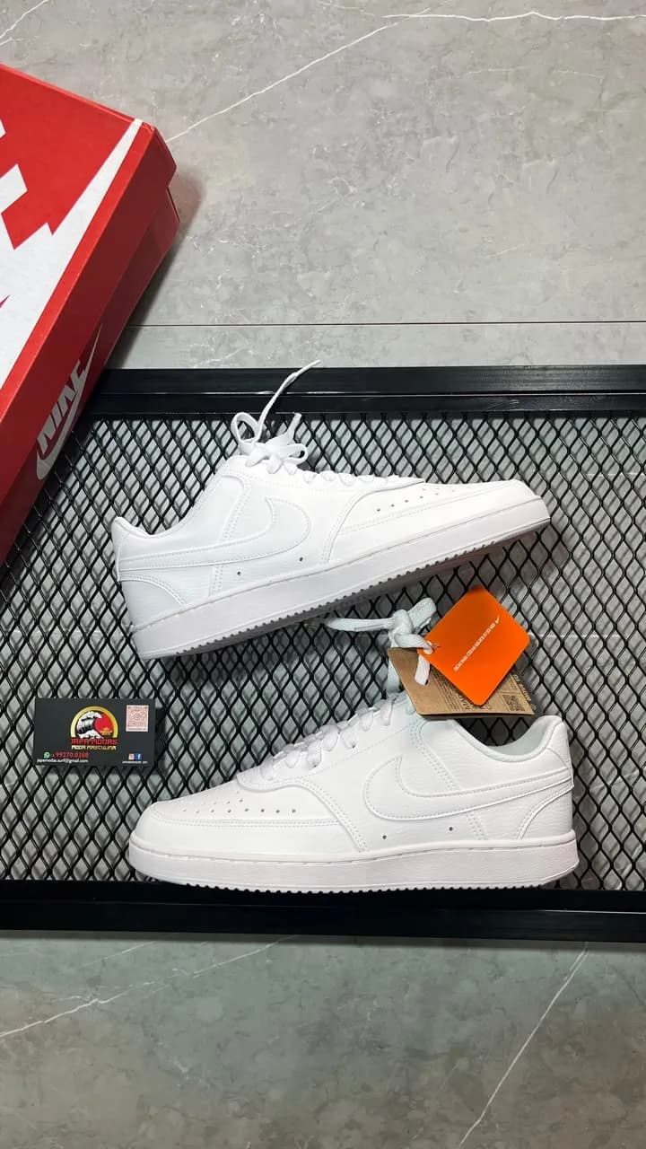 Nike Court Vision Low Next Nature branco, foto 1 de 4